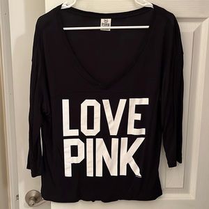 PINK Victoria’s Secret V-Neck Shirt
